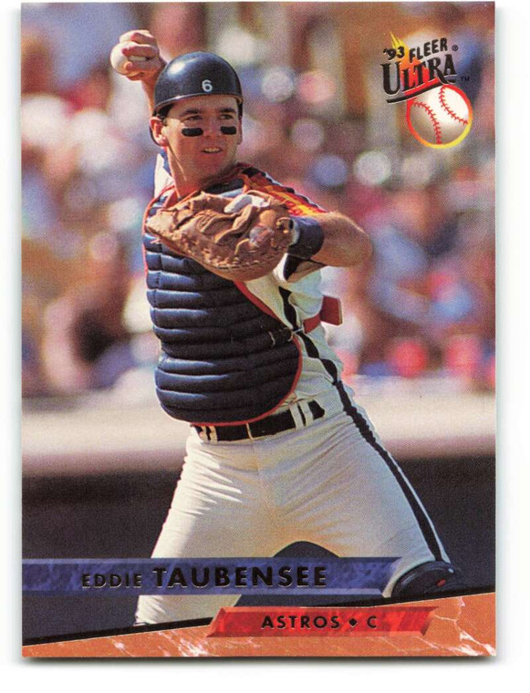 1993 Ultra #46 Eddie Taubensee VG Houston Astros 