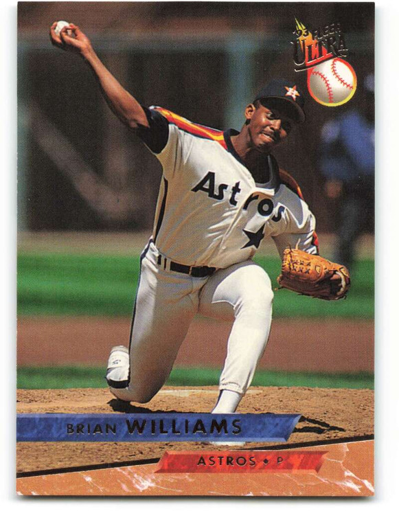 1993 Ultra #48 Brian Williams VG Houston Astros 