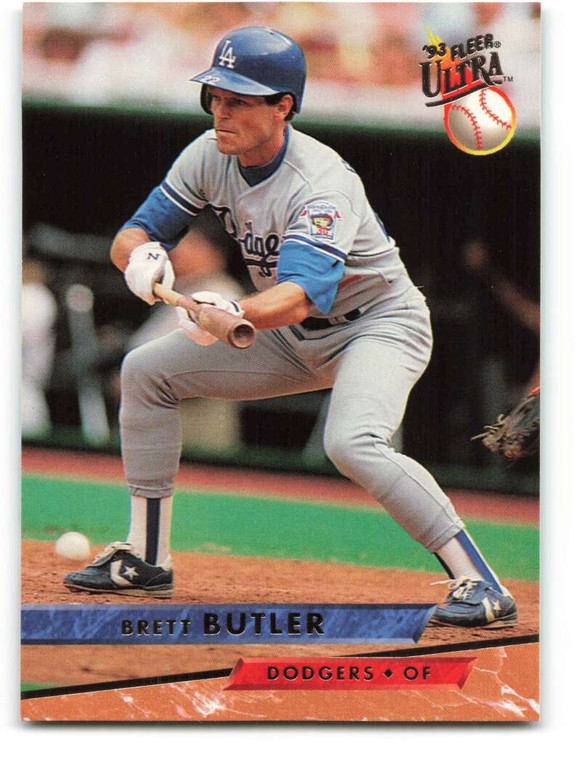 1993 Ultra #51 Brett Butler VG Los Angeles Dodgers 