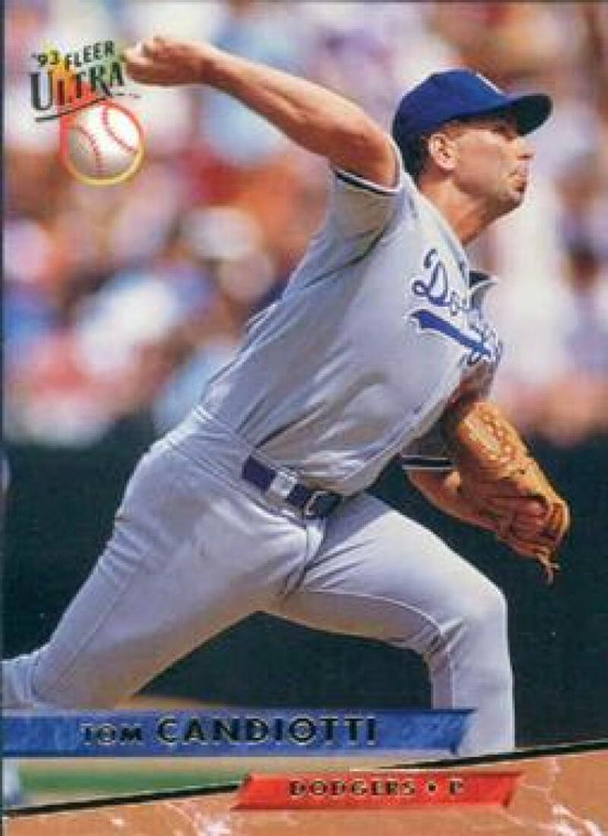 1993 Ultra #52 Tom Candiotti VG Los Angeles Dodgers 