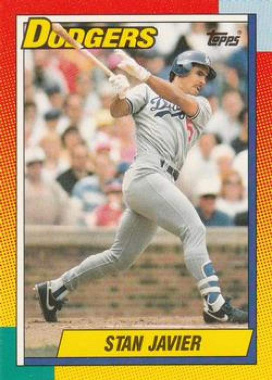 1990 Topps Traded #47T Stan Javier NM-MT Los Angeles Dodgers 