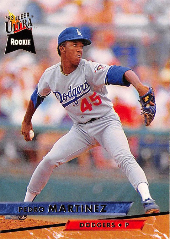 1993 Ultra #57 Pedro Martinez VG Los Angeles Dodgers 