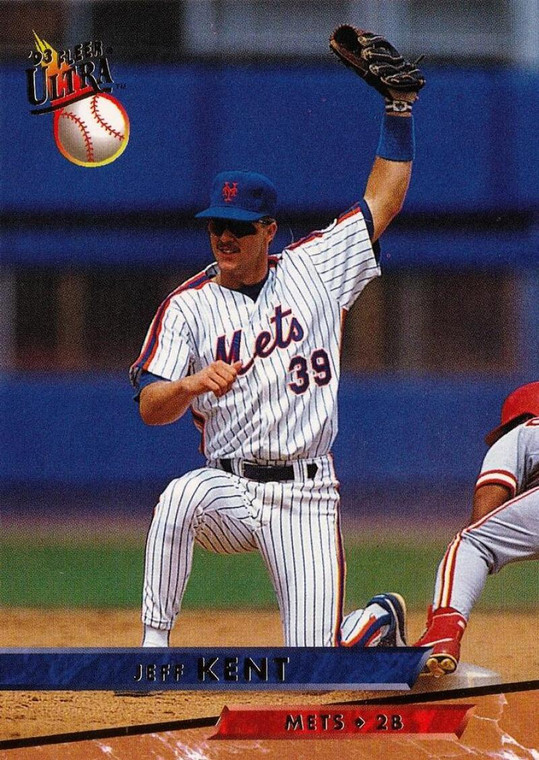 1993 Ultra #77 Jeff Kent VG New York Mets 