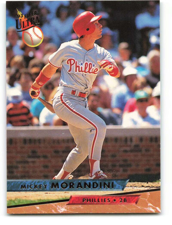 1993 Ultra #91 Mickey Morandini VG Philadelphia Phillies 