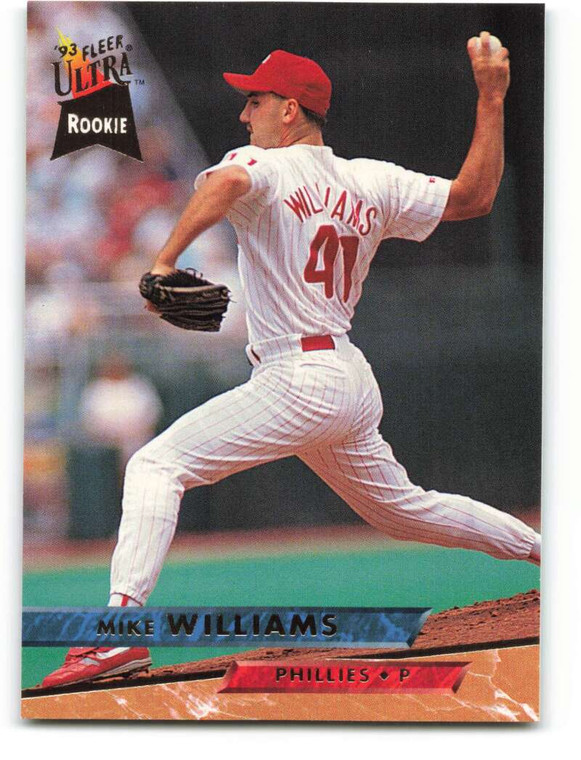 1993 Ultra #94 Mike Williams VG Philadelphia Phillies 