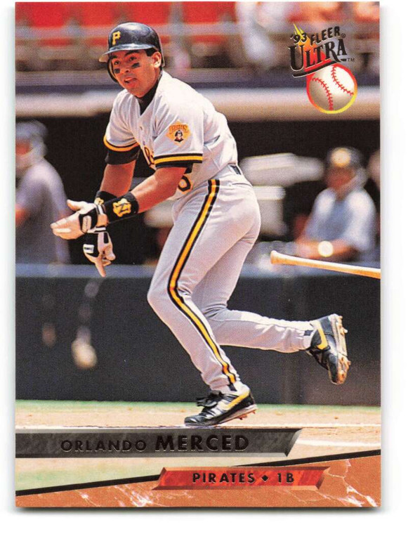 1993 Ultra #100 Orlando Merced VG Pittsburgh Pirates 