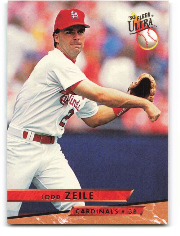 1993 Ultra #115 Todd Zeile VG St. Louis Cardinals 