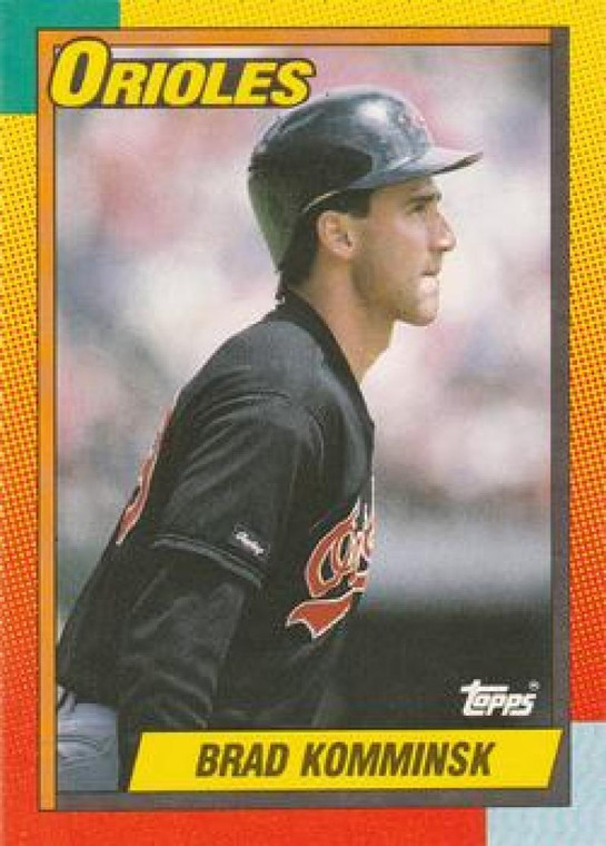 1990 Topps Traded #53T Brad Komminsk NM-MT Baltimore Orioles 