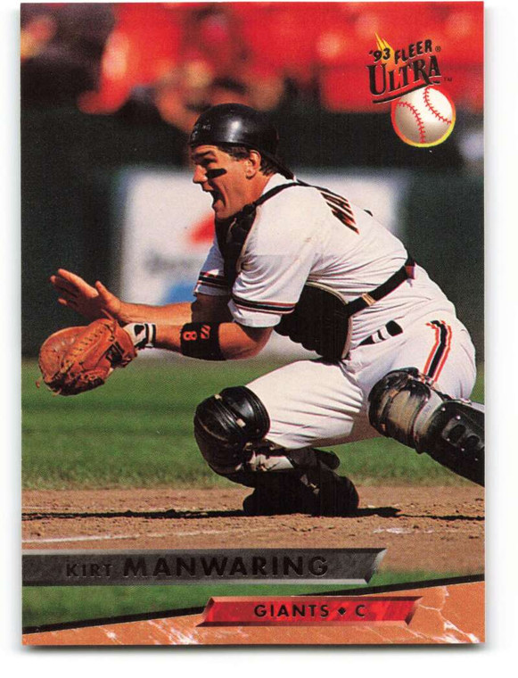 1993 Ultra #135 Kirt Manwaring VG San Francisco Giants 