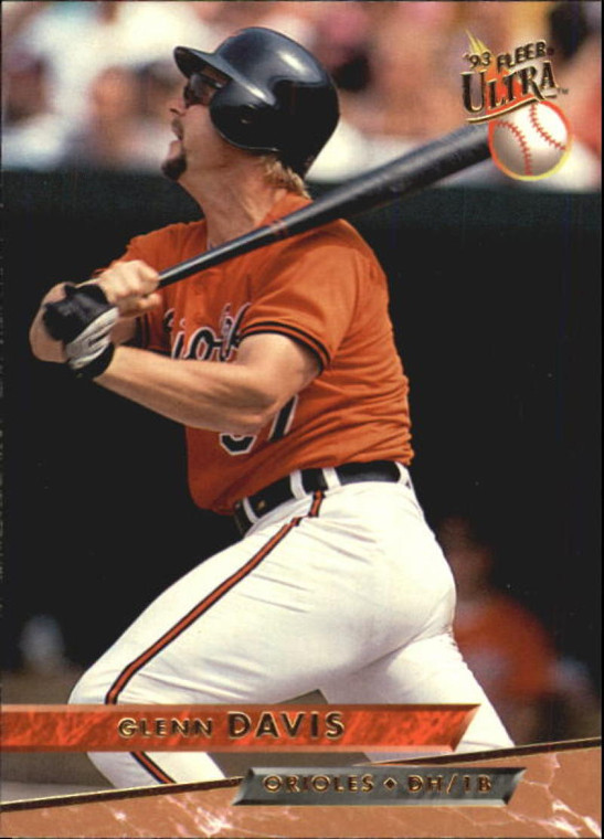 1993 Ultra #139 Glenn Davis VG Baltimore Orioles 