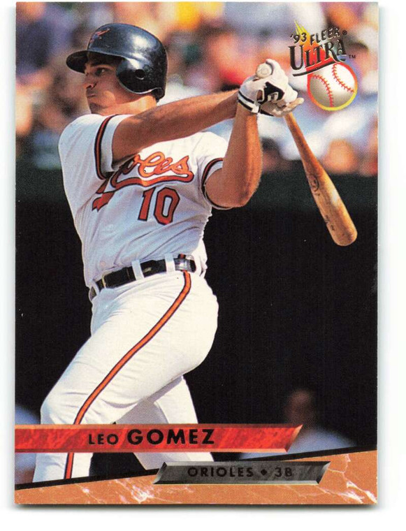 1993 Ultra #140 Leo Gomez VG Baltimore Orioles 