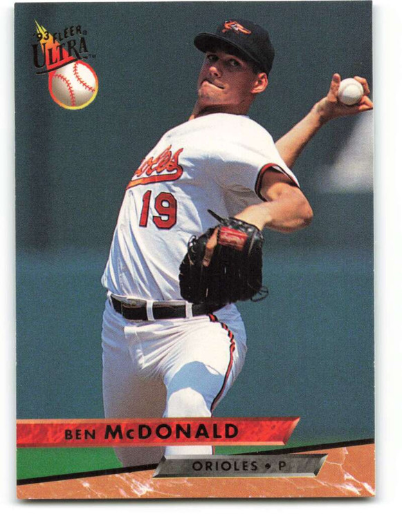 1993 Ultra #142 Ben McDonald VG Baltimore Orioles 