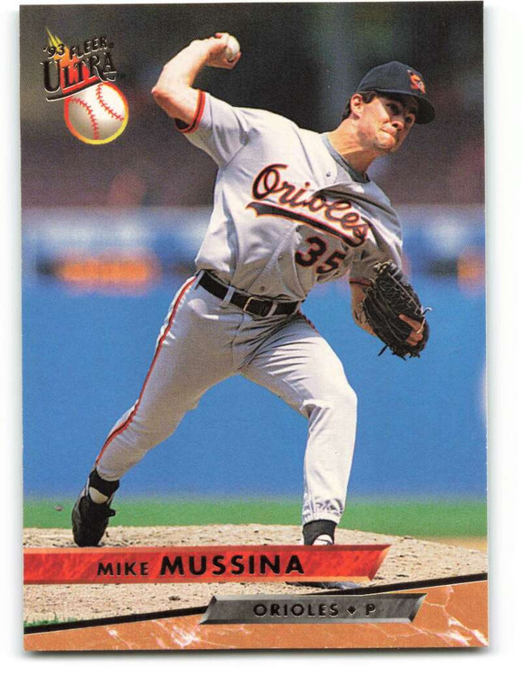 1993 Ultra #144 Mike Mussina VG Baltimore Orioles 