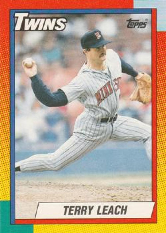 1990 Topps Traded #57T Terry Leach NM-MT Minnesota Twins 