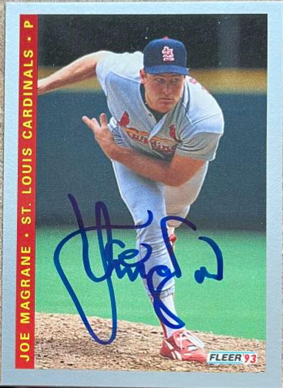 Joe Magrane Autographed 1993 Fleer Final Edition #F-127