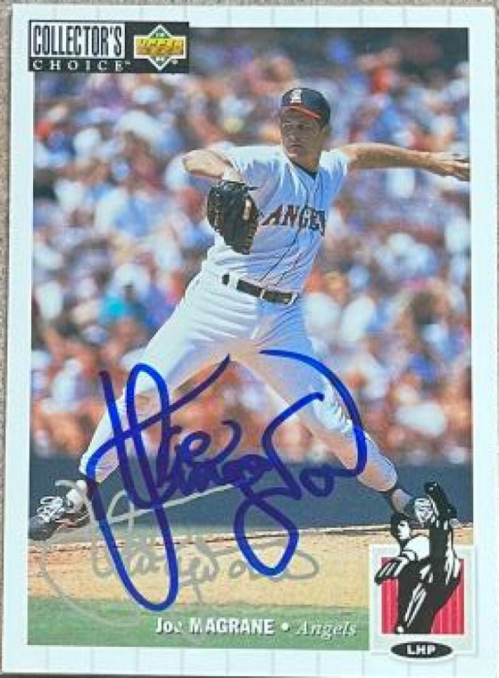Joe Magrane Autographed 1994 Collector's Choice Silver Signature #185