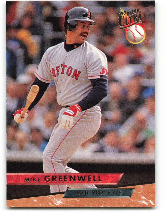 1993 Ultra #152 Mike Greenwell VG Boston Red Sox 