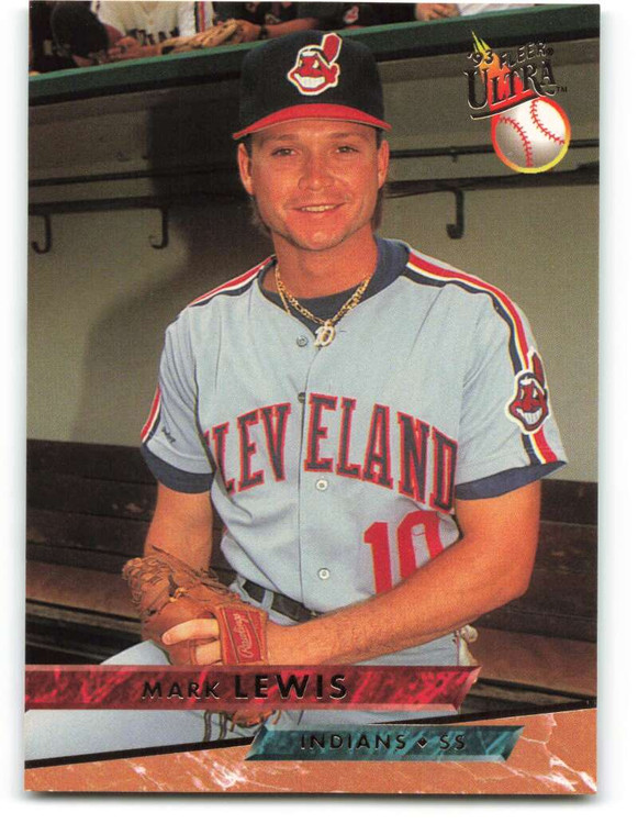 1993 Ultra #186 Mark Lewis VG Cleveland Indians 