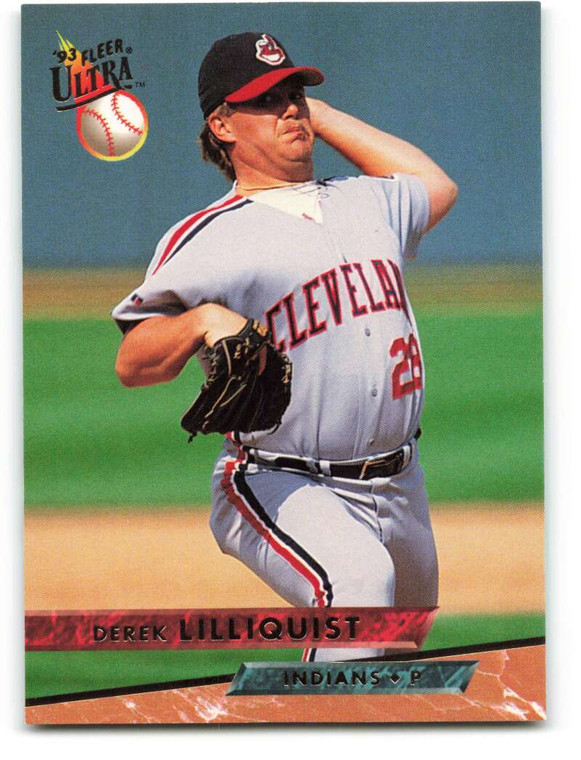 1993 Ultra #187 Derek Lilliquist VG Cleveland Indians 