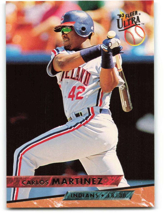 1993 Ultra #188 Carlos Martinez VG Cleveland Indians 