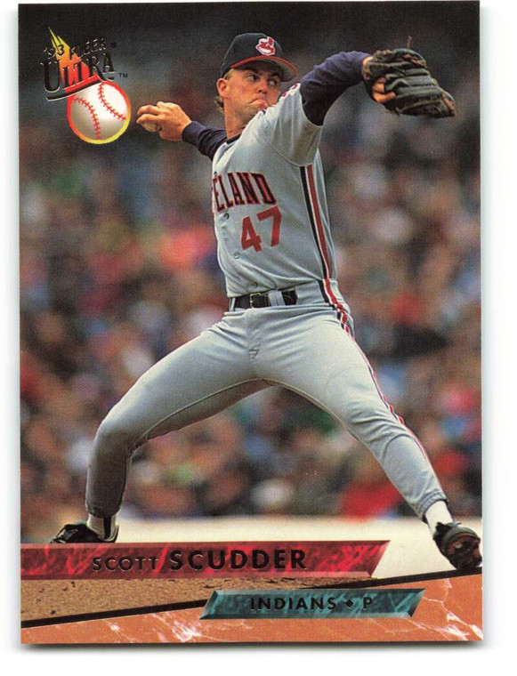1993 Ultra #190 Scott Scudder VG Cleveland Indians 
