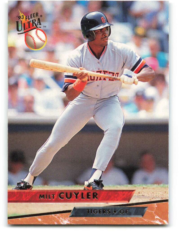 1993 Ultra #194 Milt Cuyler UER VG Detroit Tigers 