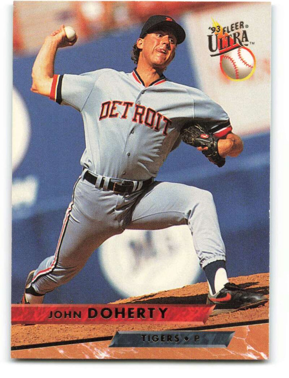1993 Ultra #196 John Doherty VG Detroit Tigers 