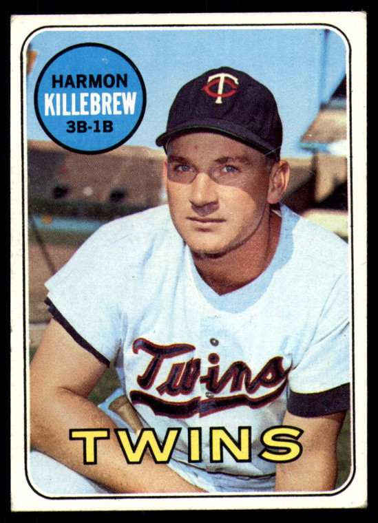 1969 Topps #375 Harmon Killebrew VG Minnesota Twins 