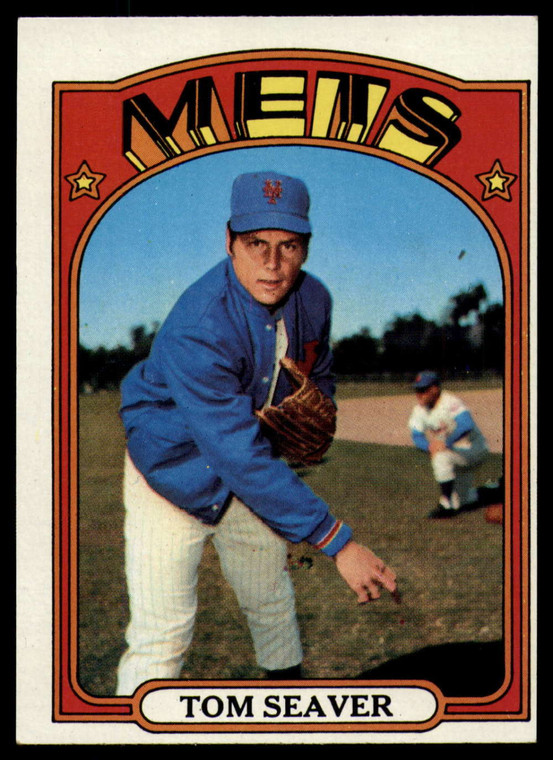 1972 Topps #445 Tom Seaver VG New York Mets 