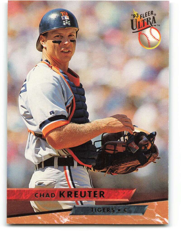1993 Ultra #201 Chad Kreuter VG Detroit Tigers 