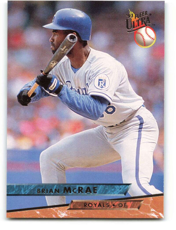 1993 Ultra #213 Brian McRae VG Kansas City Royals 