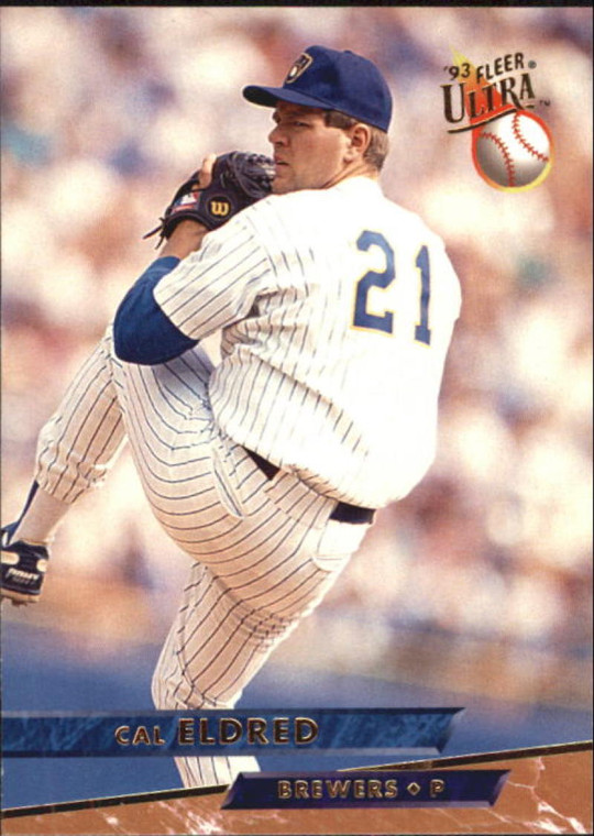 1993 Ultra #218 Cal Eldred VG Milwaukee Brewers 