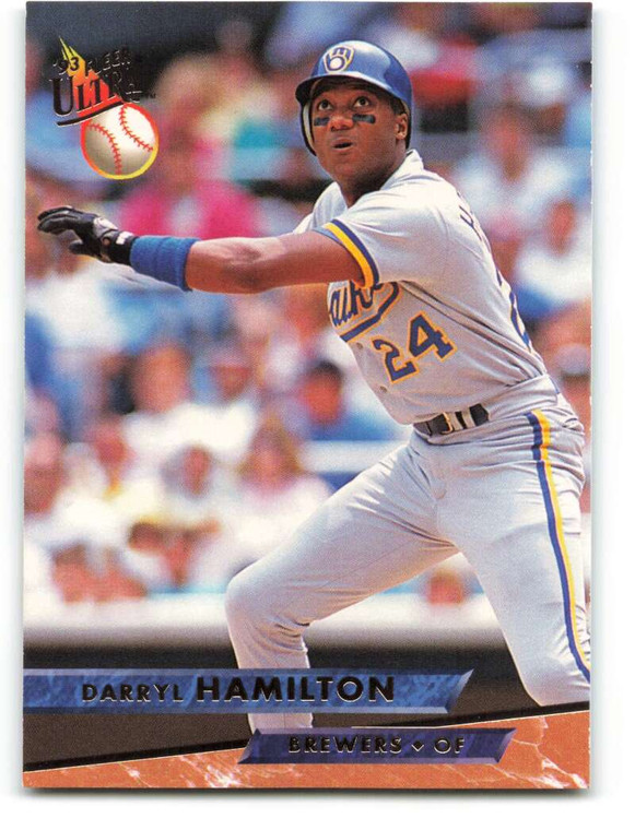 1993 Ultra #219 Darryl Hamilton VG Milwaukee Brewers 