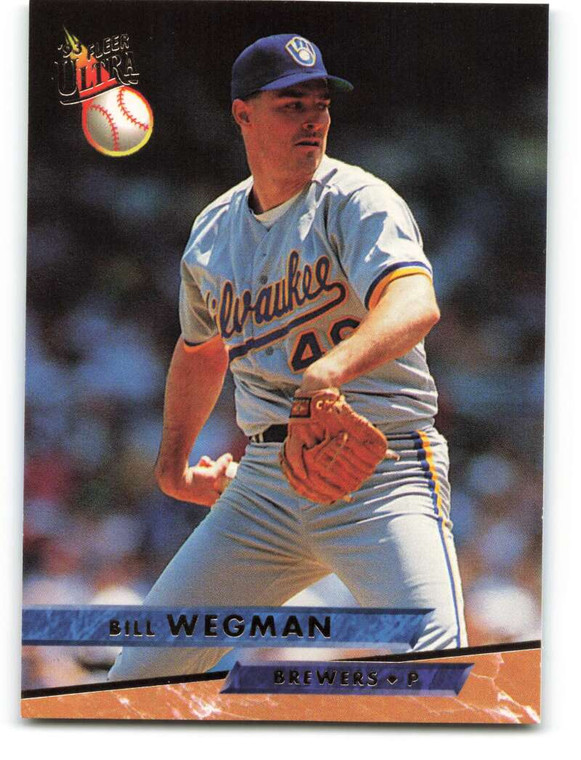 1993 Ultra #226 Bill Wegman VG Milwaukee Brewers 