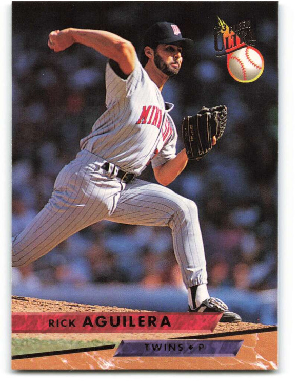 1993 Ultra #228 Rick Aguilera VG Minnesota Twins 