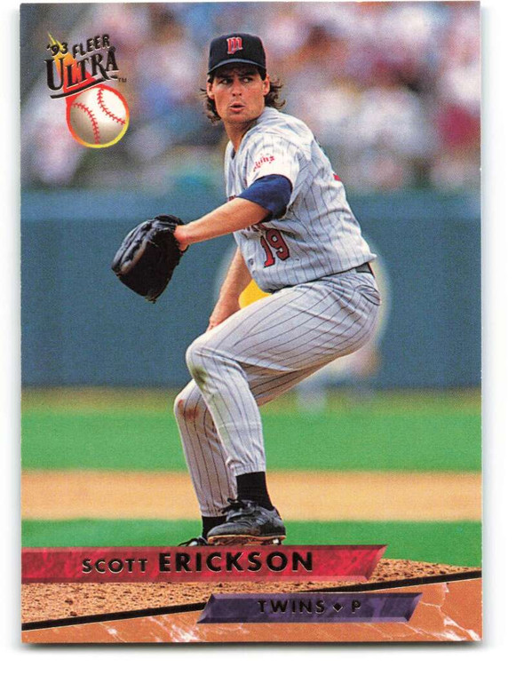 1993 Ultra #230 Scott Erickson VG Minnesota Twins 