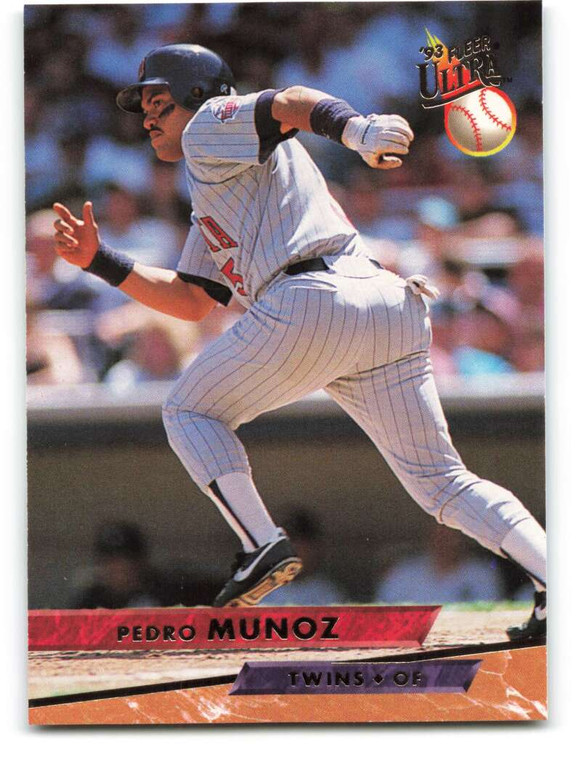 1993 Ultra #235 Pedro Munoz VG Minnesota Twins 