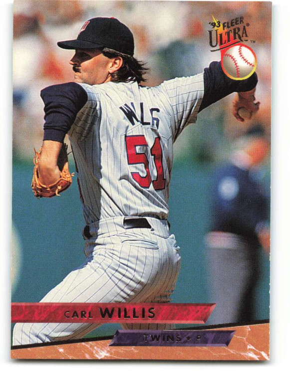 1993 Ultra #239 Carl Willis VG Minnesota Twins 