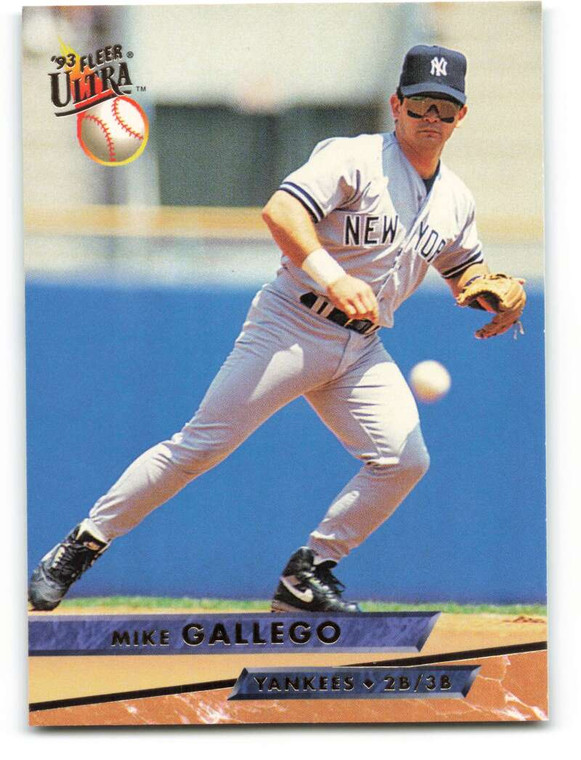 1993 Ultra #240 Mike Gallego VG New York Yankees 