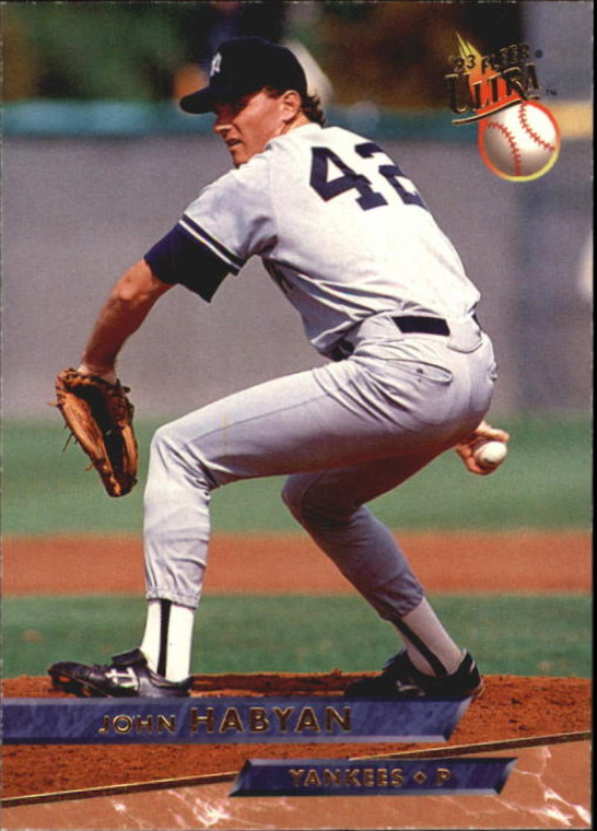 1993 Ultra #241 John Habyan VG New York Yankees 