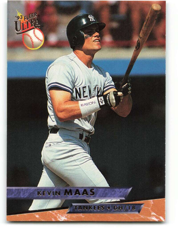 1993 Ultra #243 Kevin Maas VG New York Yankees 
