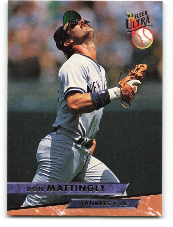 1993 Ultra #244 Don Mattingly VG New York Yankees 