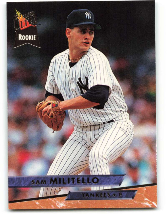 1993 Ultra #246 Sam Militello VG New York Yankees 