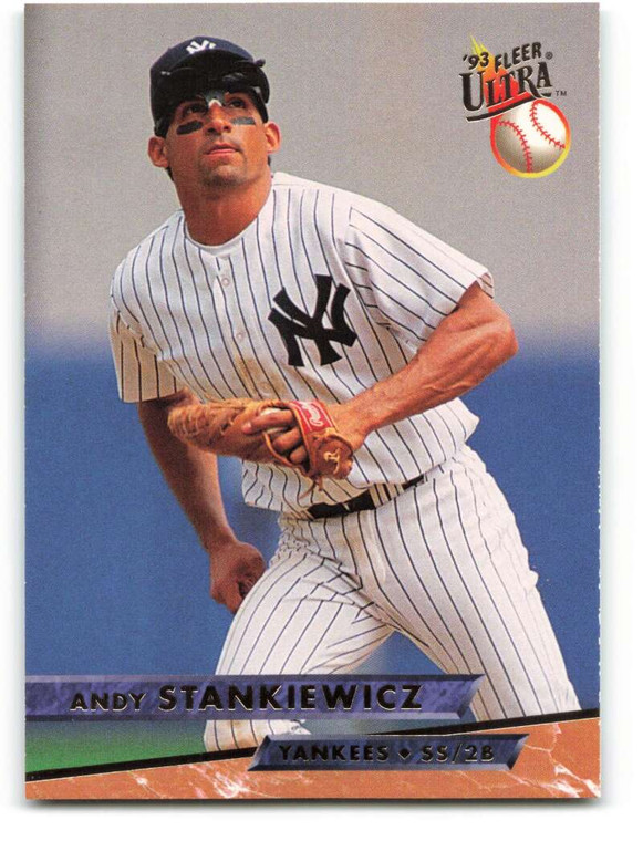 1993 Ultra #249 Andy Stankiewicz VG New York Yankees 
