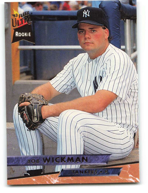 1993 Ultra #251 Bob Wickman VG New York Yankees 