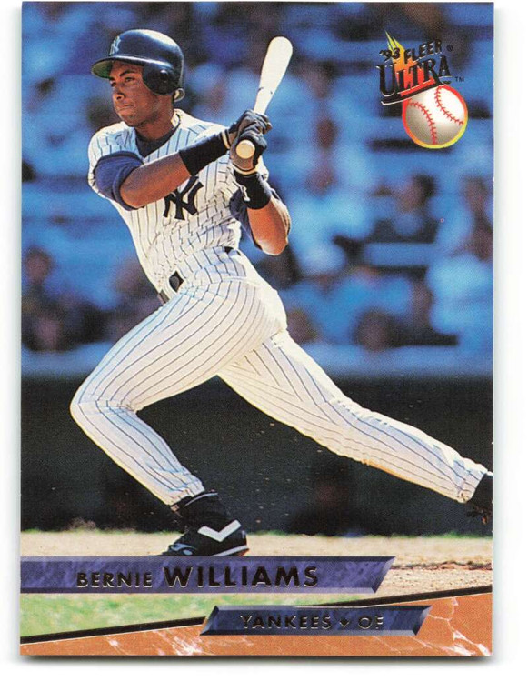 1993 Ultra #252 Bernie Williams VG New York Yankees 