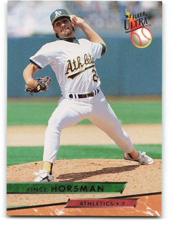 1993 Ultra #259 Vince Horsman VG Oakland Athletics 