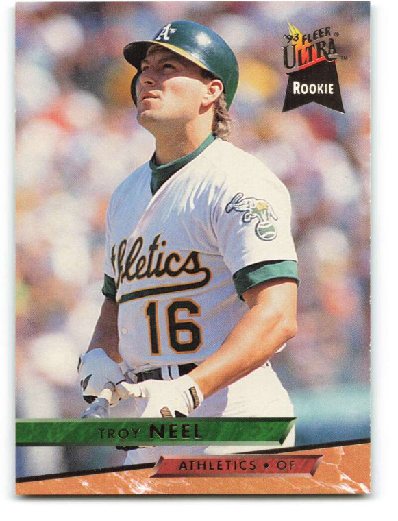 1993 Ultra #260 Troy Neel VG Oakland Athletics 