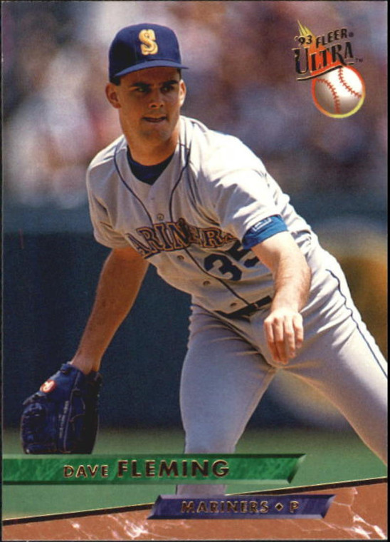1993 Ultra #268 Dave Fleming VG Seattle Mariners 
