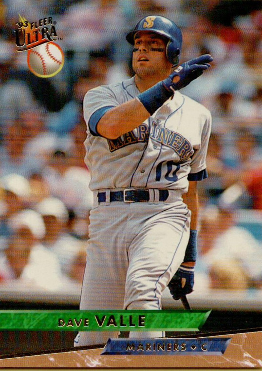 1993 Ultra #273 Dave Valle VG Seattle Mariners 